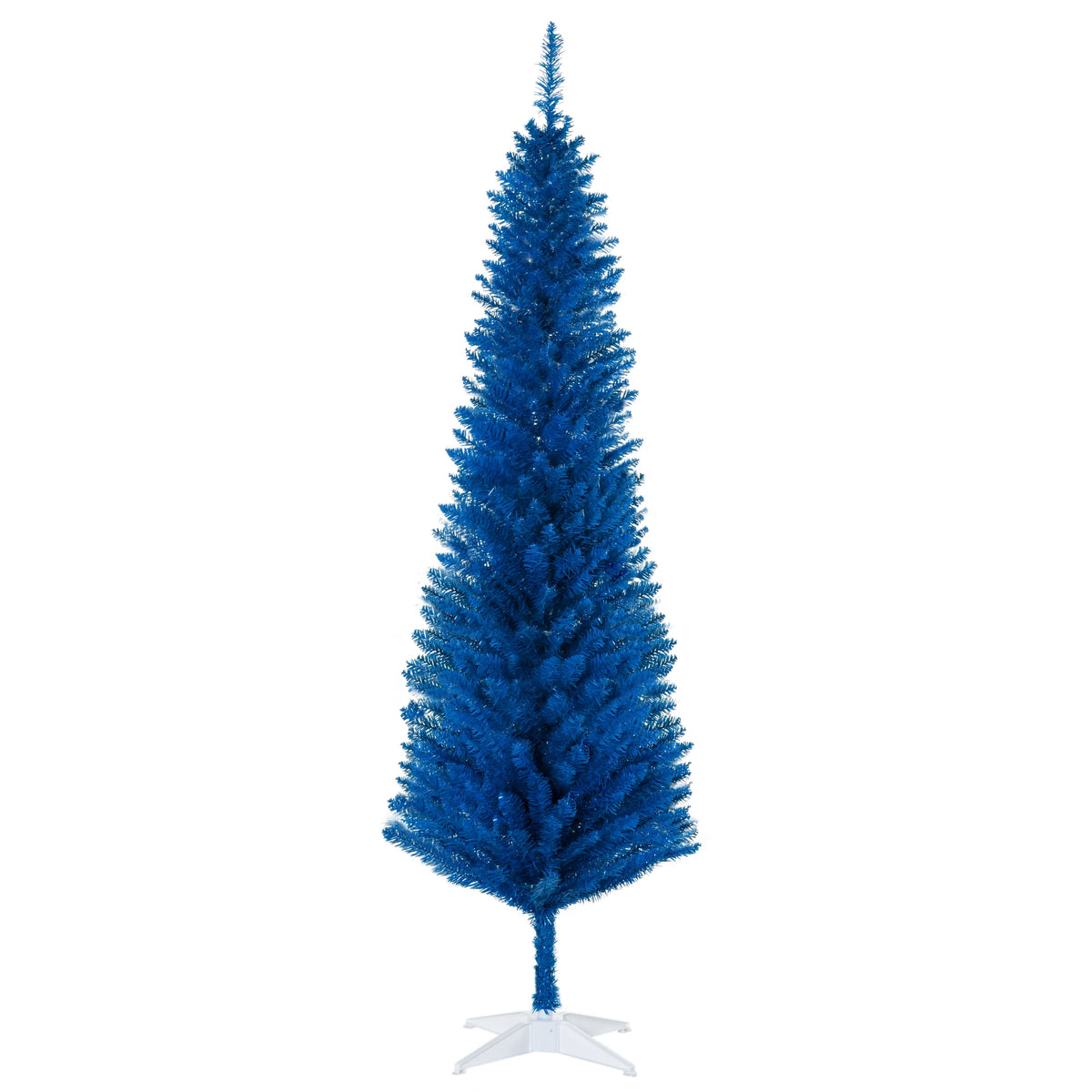 HOMCOM Artificial Pencil Christmas Tree With Realistic Branch Tips