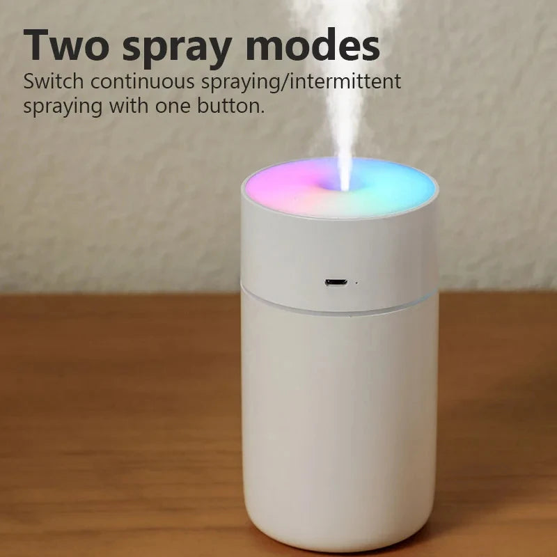 Portable USB Rechargeable Wireless Mini Air Humidifier And Aroma Diffuser