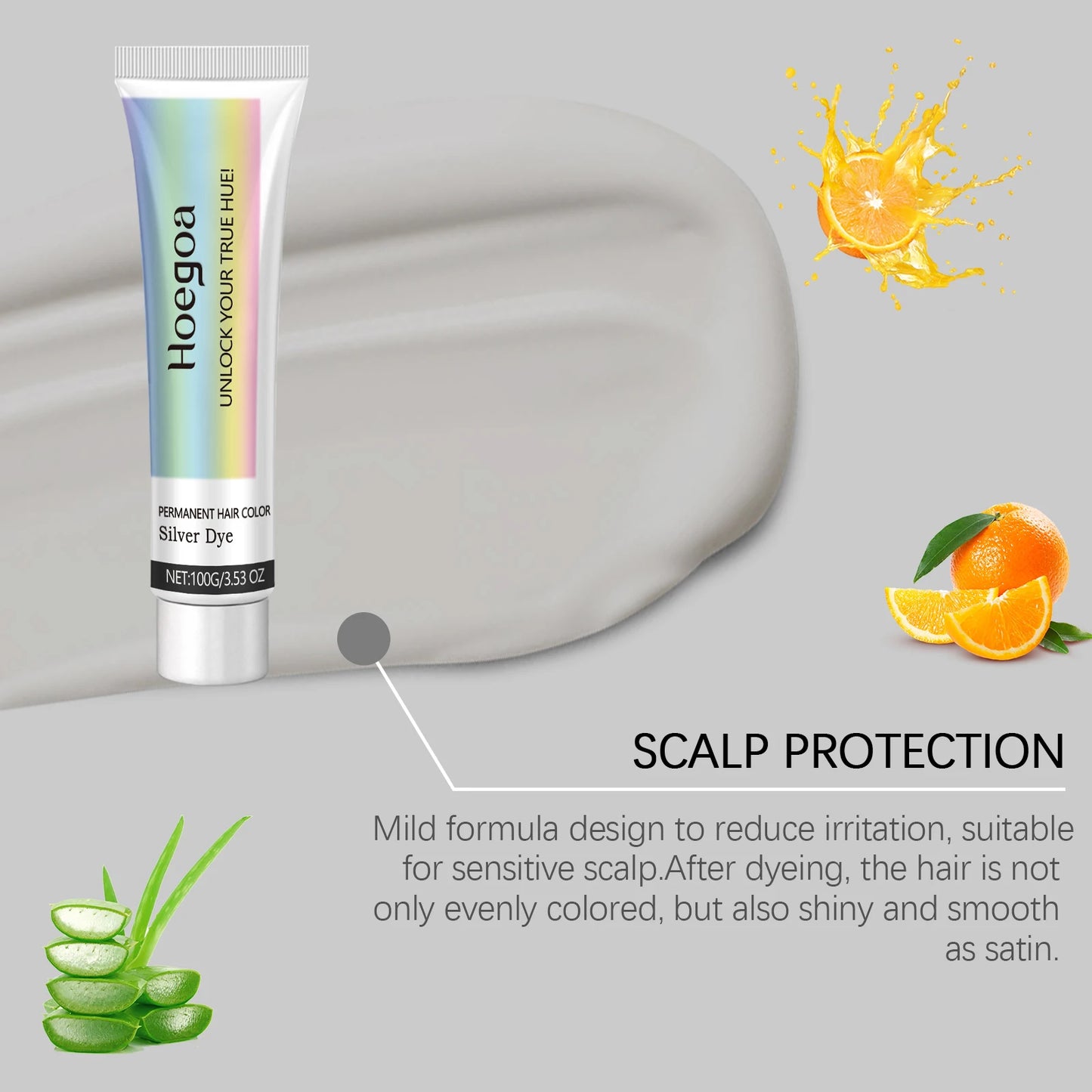 Salon Grade Hair Dye Cream For Men And Women Lasting