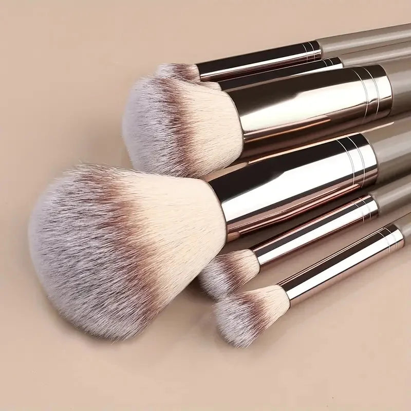 Premium Makeup Brushes Set 3-20 Pcs Synthetic Kabuki Tools