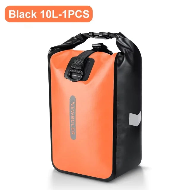 NEWBOLER Waterproof Front Fork Bag 10L-20L Quick Release Bicycle Bag