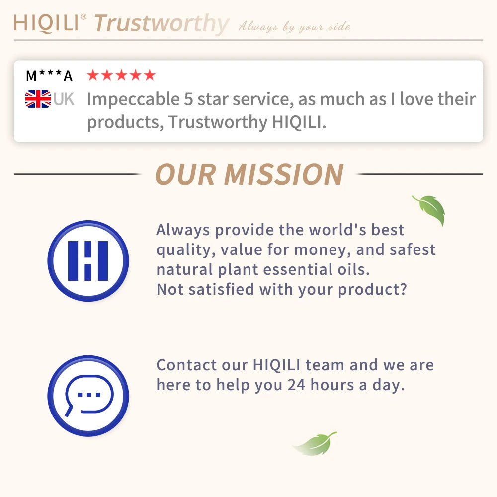 HIQILI Cajeput Essential Oil Pure Steam Distilled From Leaves