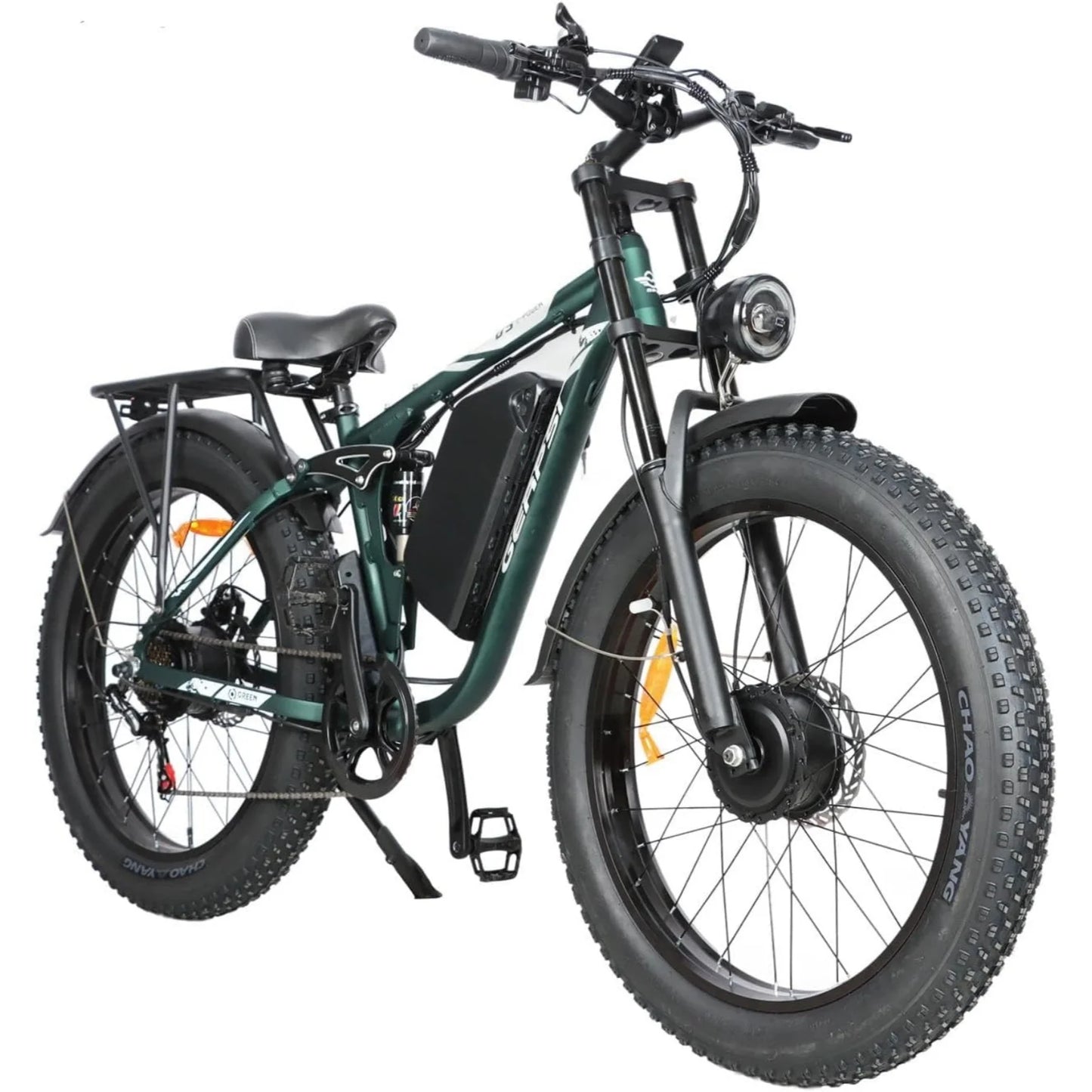 Baolujie DM01 Electric Bicycle 60V 30Ah Battery 42 MPH