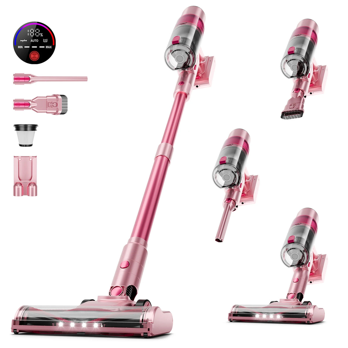 Honki Cordless Vacuum Cleaner With HEPA Filter For Pet Hair