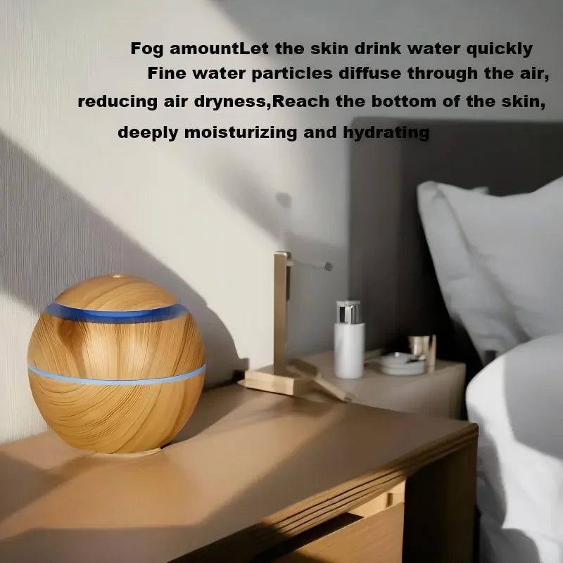 Oeny LED Humidifier Diffuser USB Essential Oil Night Light