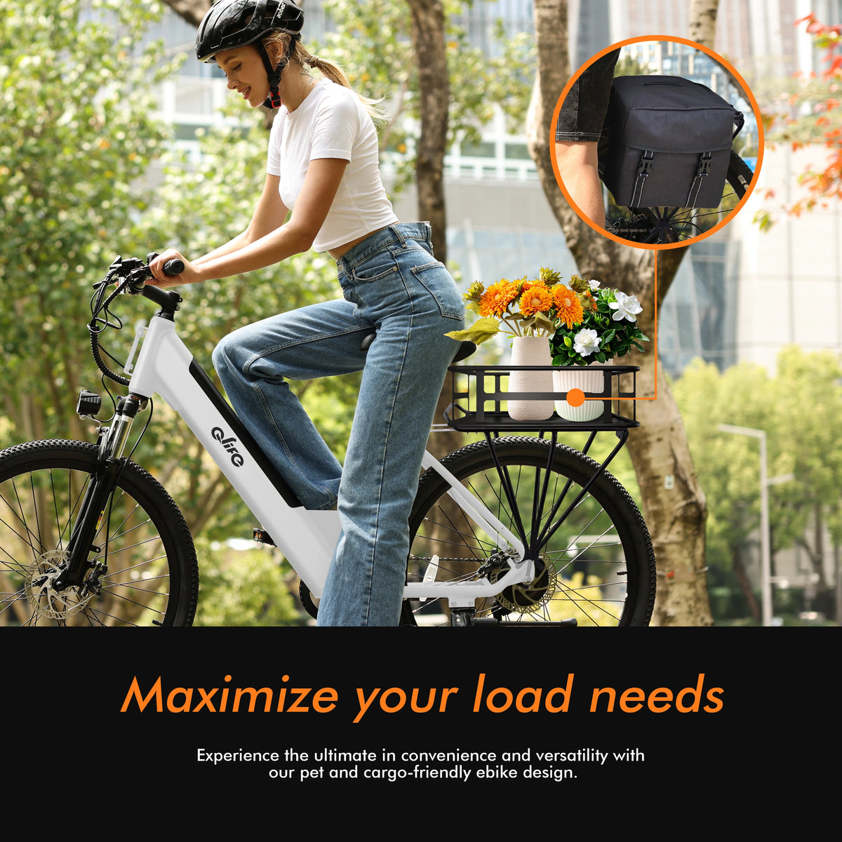 Qlife Cityone St 1200W Electric Bicycle With 48V Battery