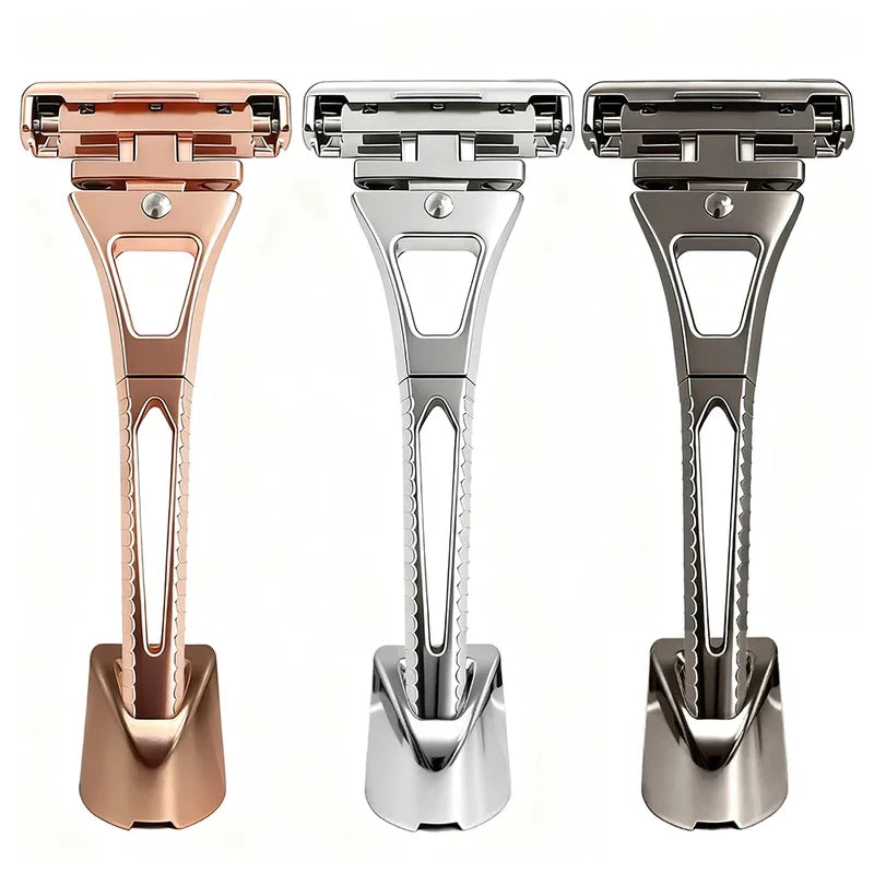 GP600 Glide 6.0 Pro Stainless Safety Razor With Magnetic Head
