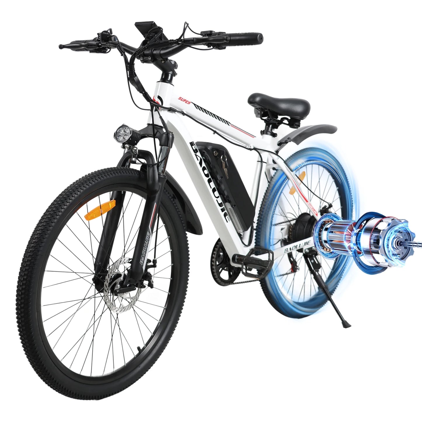 Baolujie DM01 Electric Bicycle 60V 30Ah Battery 42 MPH