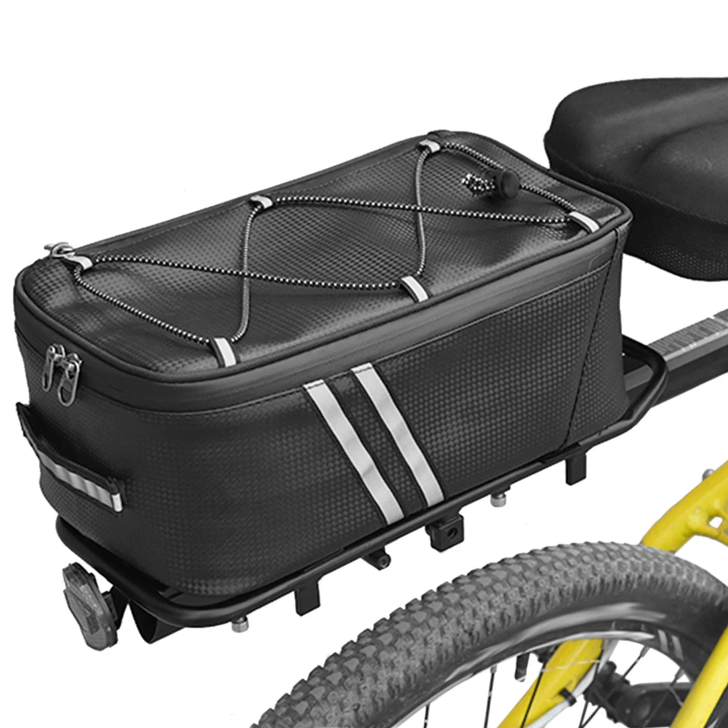 Bike Trunk Bag Water Resistant Rear Bag For MTB RainCover