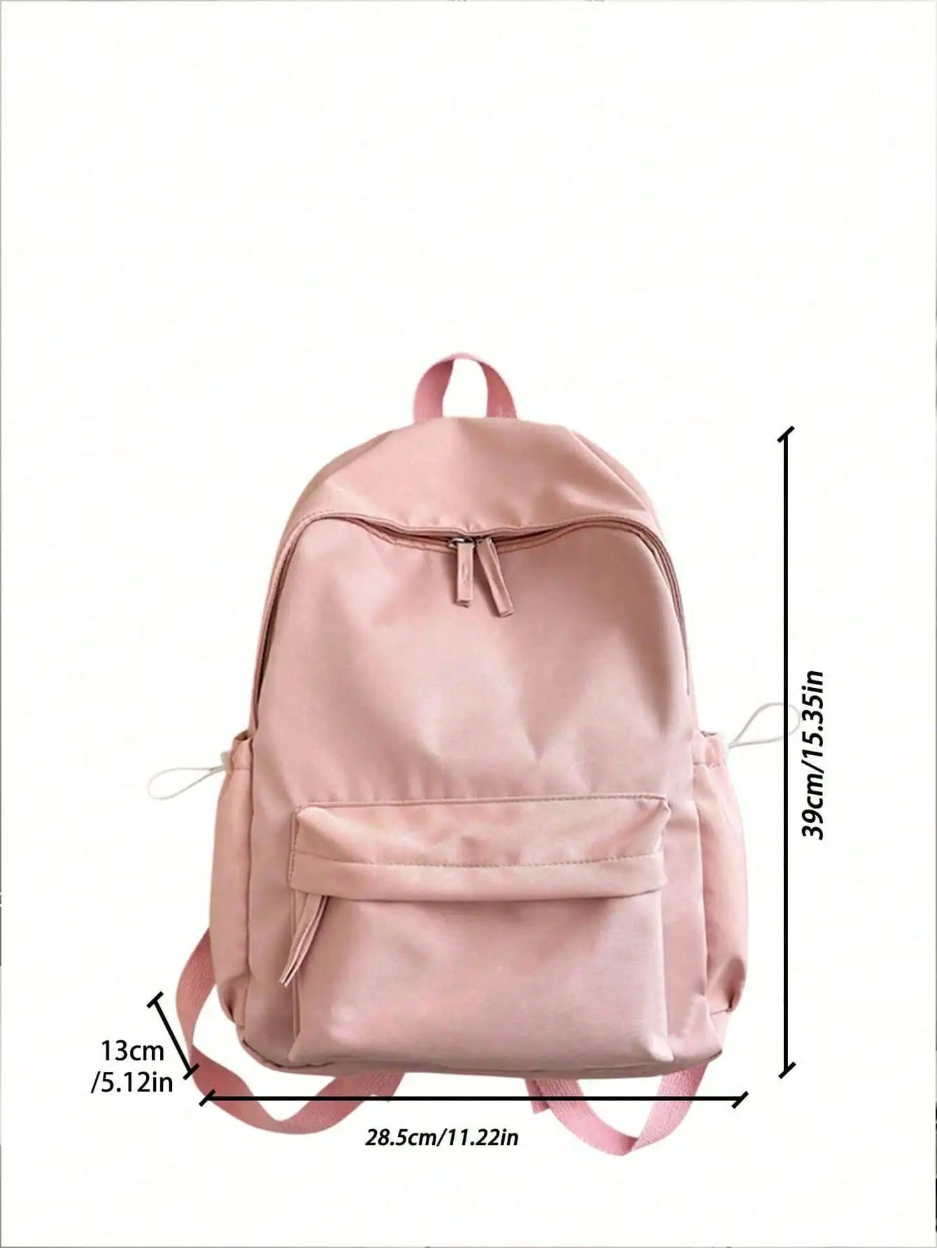 Casual Student Backpack With Multi Compartments Foldable Large Capacity