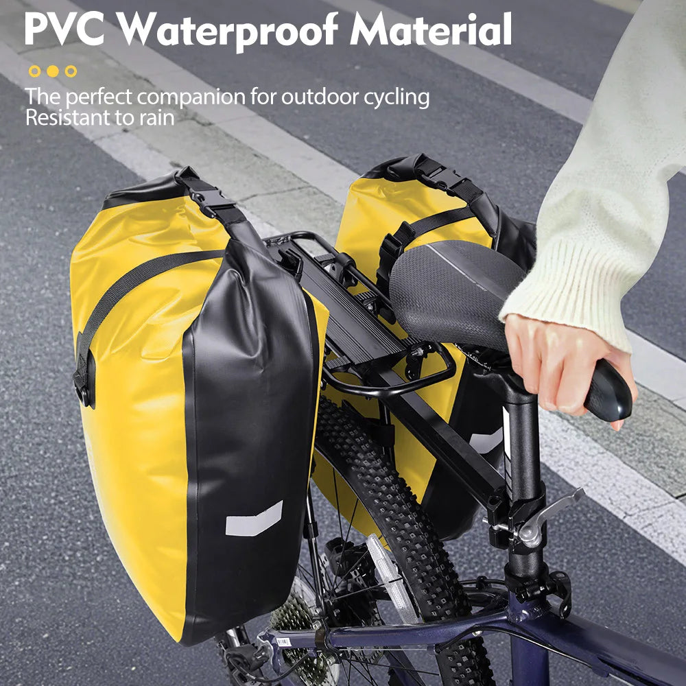 NEWBOLER Waterproof Front Fork Bag 10L-20L Quick Release Bicycle Bag
