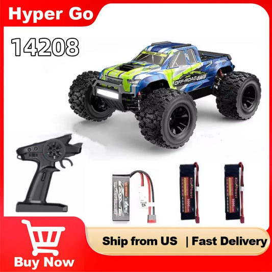 MJX Hyper Go 14208 Car 4WD Brushless Monster Truck 2.4GHz