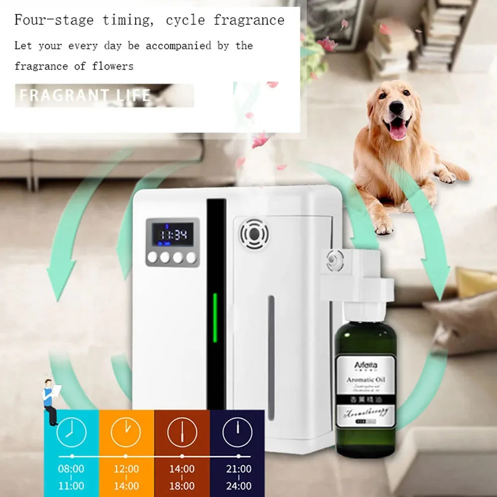 L SCENT TUNNEL Bluetooth Essential Oil Diffuser With 300m3 Coverage