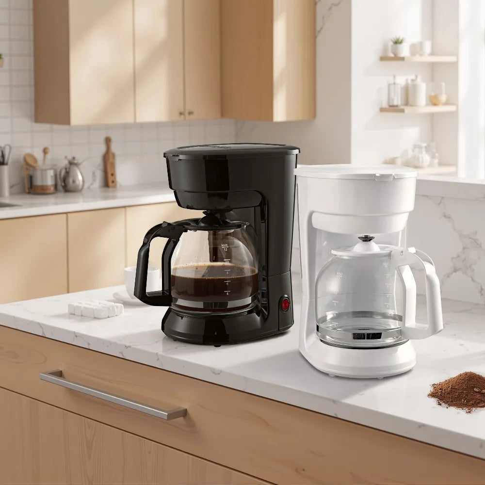 Automatic Drip Coffee Maker Programmable Timer Anti Drip
