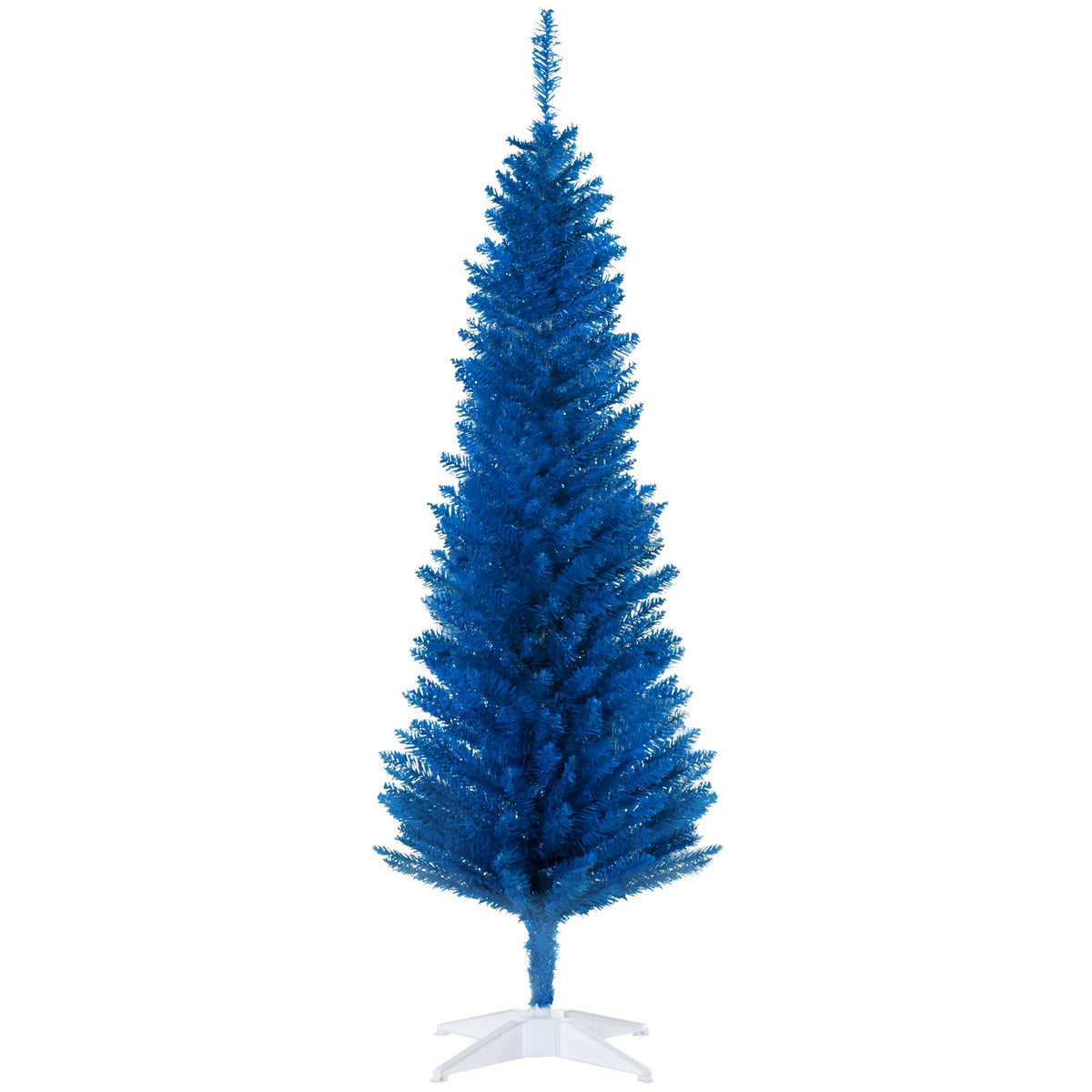 HOMCOM Artificial Pencil Christmas Tree With Realistic Branch Tips