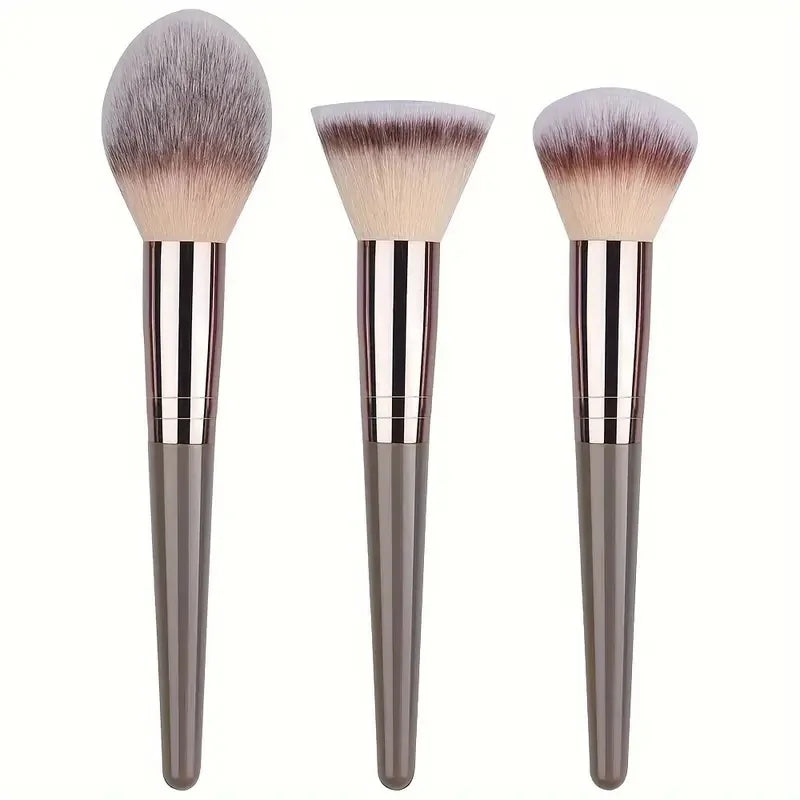 Premium Makeup Brushes Set 3-20 Pcs Synthetic Kabuki Tools