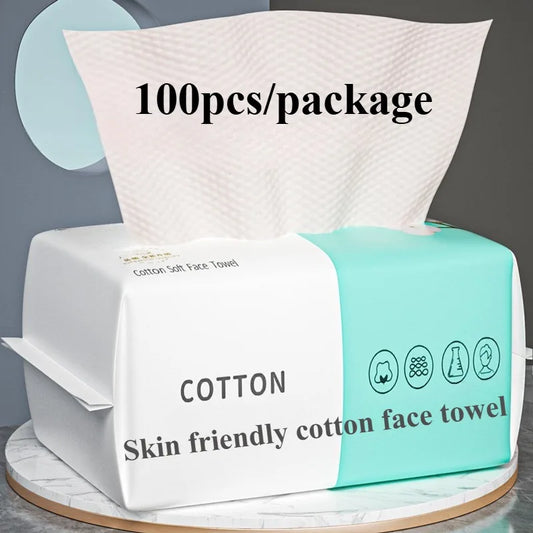 Thickened Disposable Face Towel for Makeup Removal Pack of 50