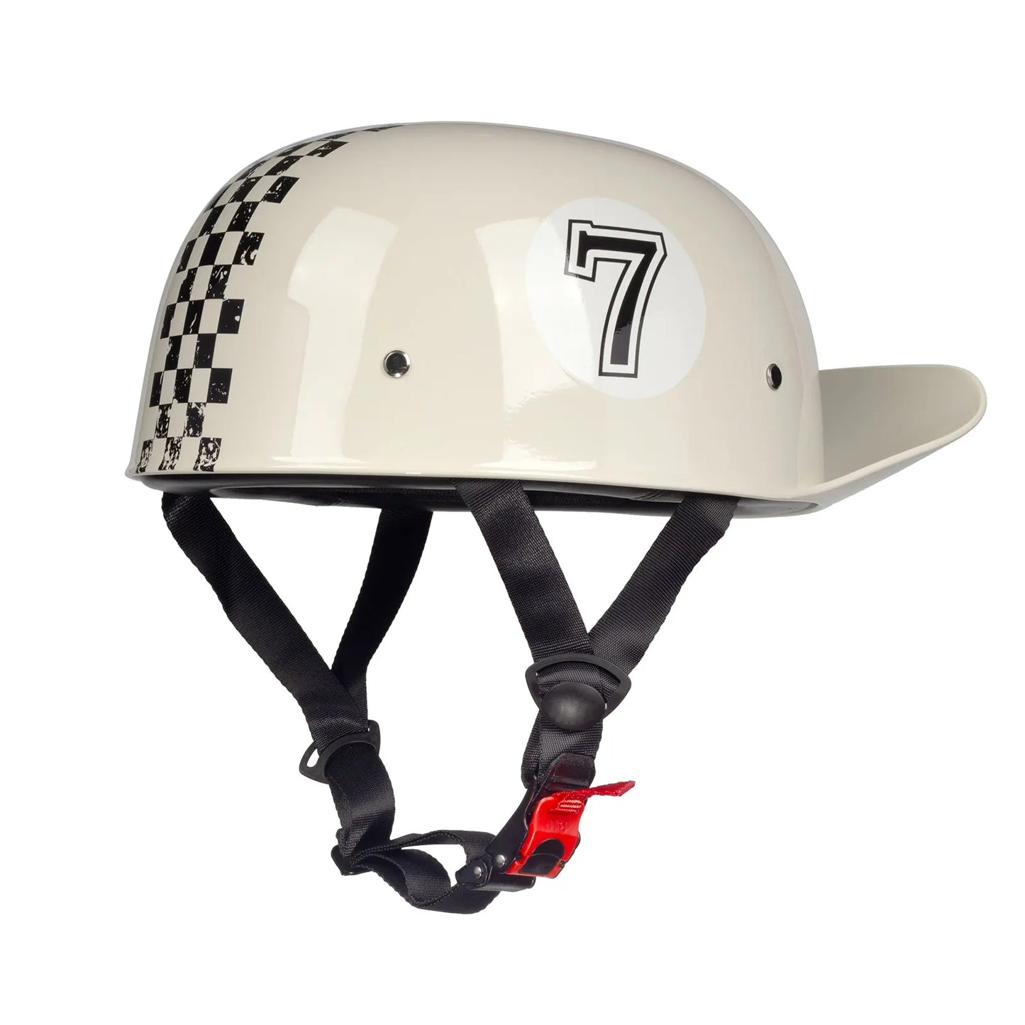 Crown Racing Half Helmet Open Face Streetbike DOT Certified