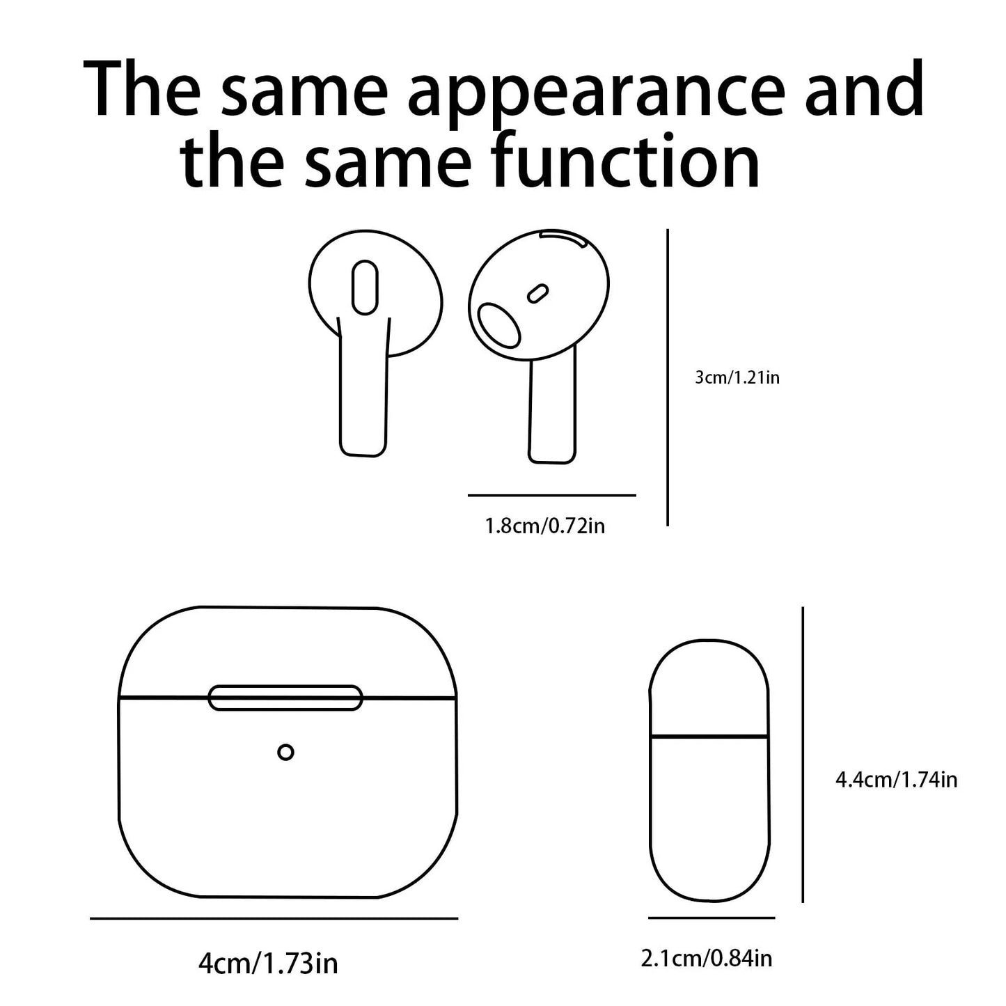 ZZLOVE Air Pro4 Wireless Earphones Bluetooth 5.3 Active Noise Cancellation