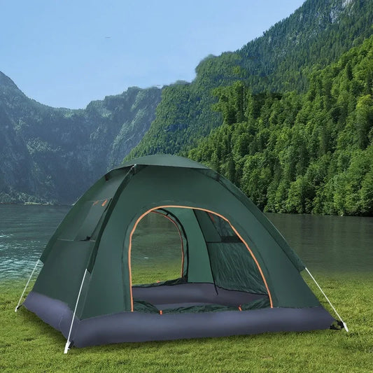 Auto Open Pop Up Tent Outdoor UV Protection Lightweight Shelter