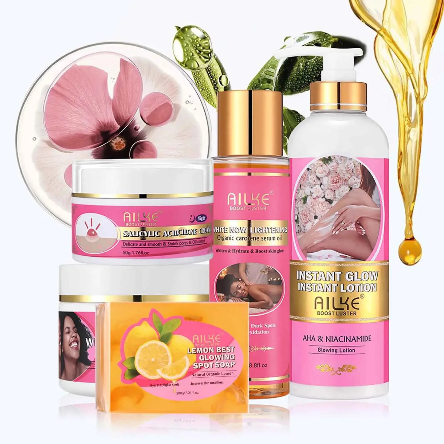 AILKE Natural Skin Brightening Cream For Acne And Stains Moisturizing