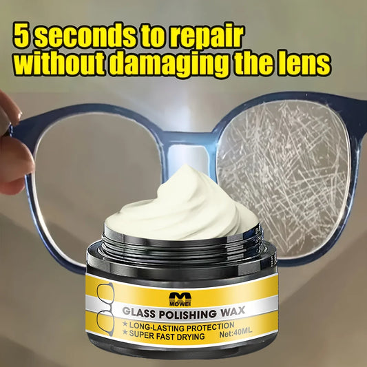 Multi-Purpose Glass And Lens Scratch Repair Kit Clarity Restoration