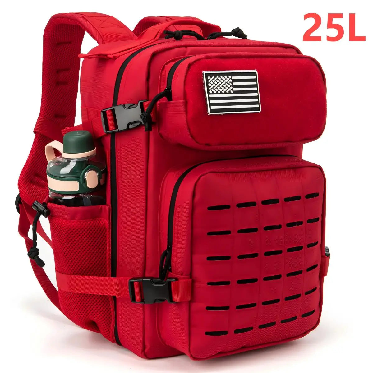 ReFire Gear Tactical Backpack Outdoor Activities With Water Bottle Holder