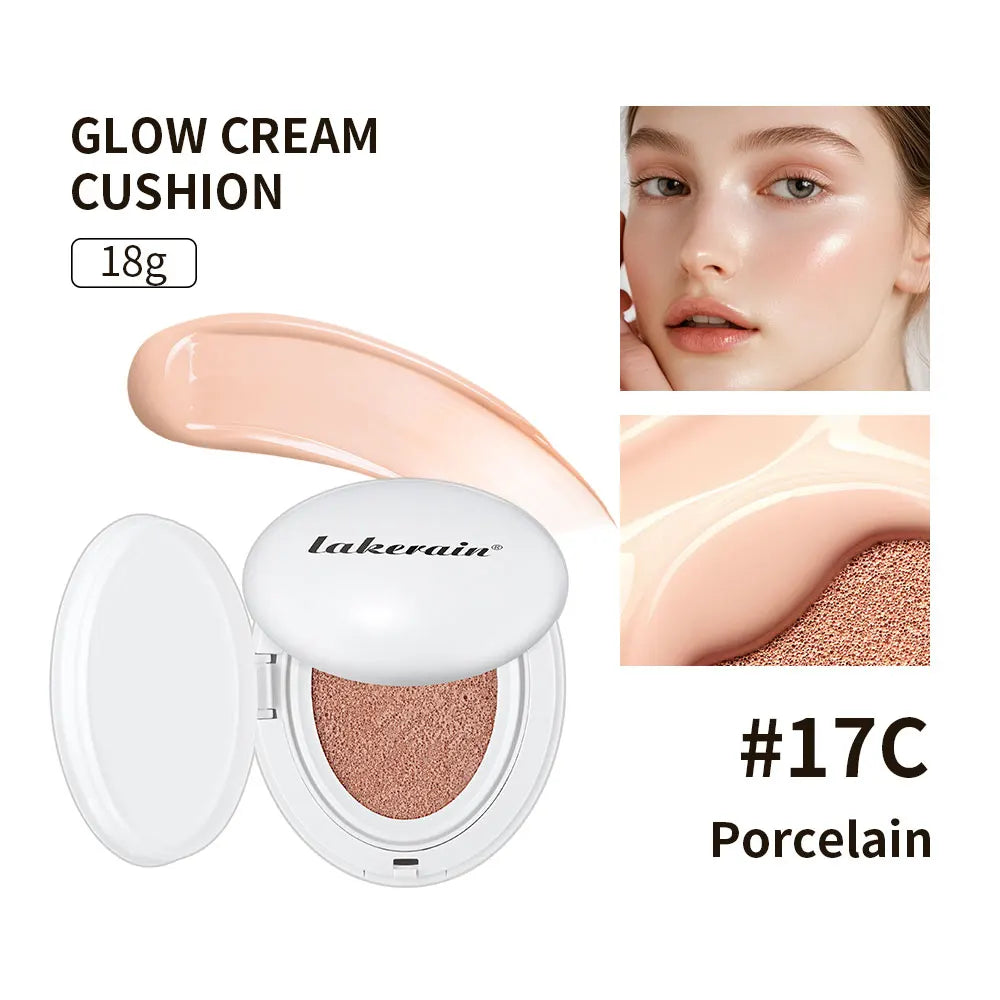 Ibcccndc Dewy Glow Cream Cushion Foundation Hydrating Long Wear