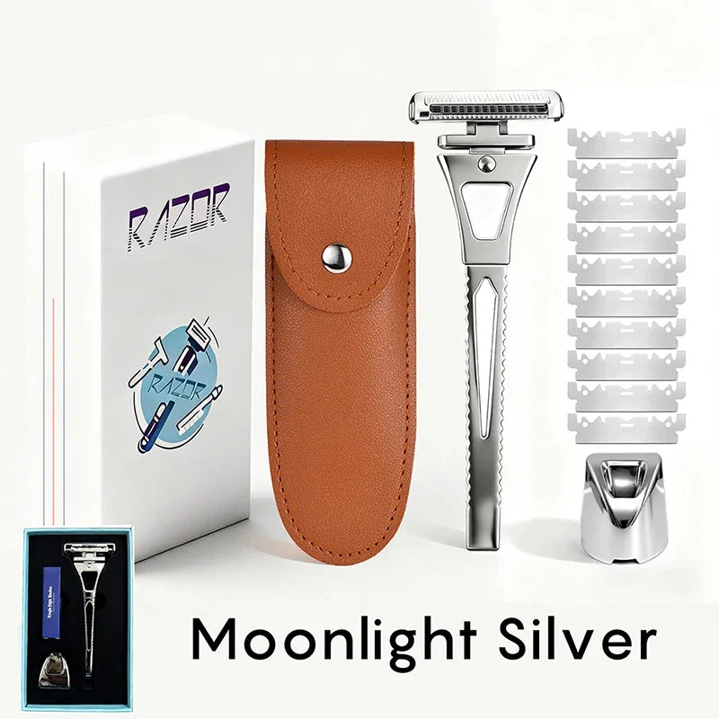 GP600 Glide 6.0 Pro Stainless Safety Razor With Magnetic Head